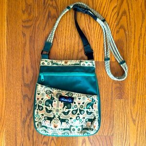 Kavu Crossbody/Shoulder bag- woodland print